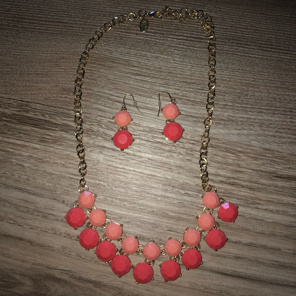 Charming Charlie’s Coral Necklace